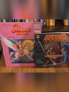 80s She Ra & He Man Book SET